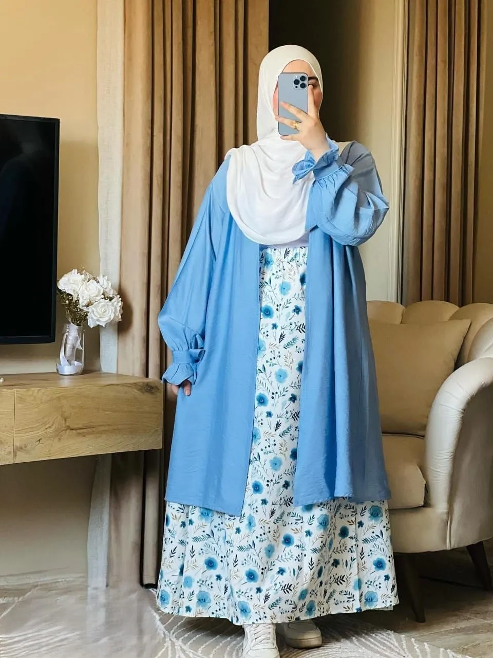 طقم 3 قطع بناتي - جيبة - كاردي - بدي