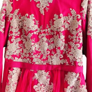 فستان سواريه فوشيا استعمال مره واحده