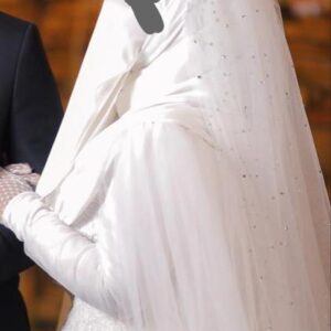 فستان فرح ابيض