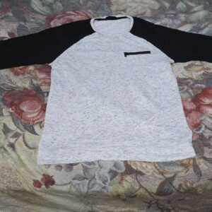 تيشرت ابيض × اسود XS