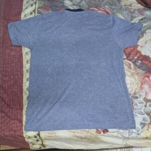 تيشرت ازرق منقرش S