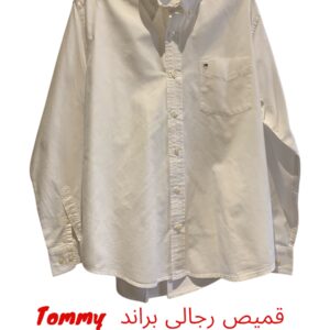 قميص رجالي ابيض مقاس M براند Tommy Hilfiger