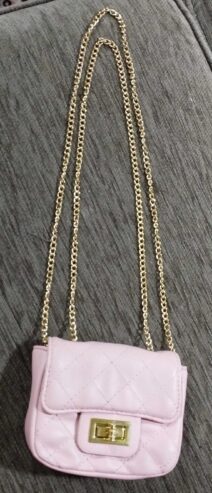 Pink wallet/mini bag