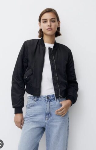 Pull and bear bomber jacket