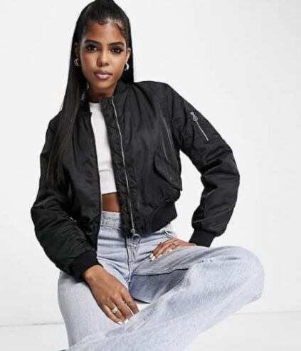 Pull and bear bomber jacket