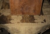 محفظة جلد تمساح اصلي من افريقيا بها جويل كتيرة علش
