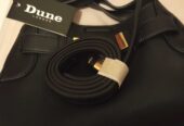 Dune bag original black leather