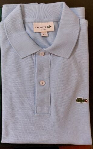 2 Original Lacoste polo shirts XS slim fit