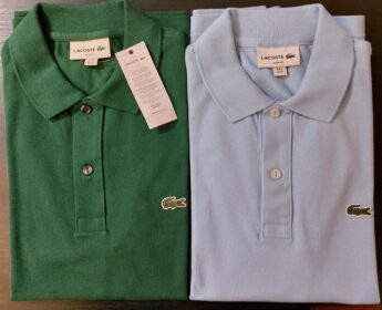 2 Original Lacoste polo shirts XS slim fit