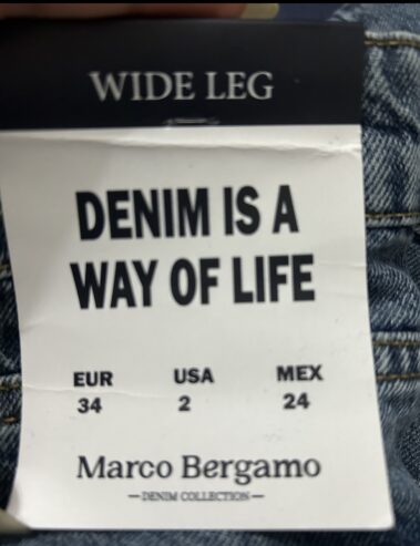 بنطلون marco bergamo jeans ازرق