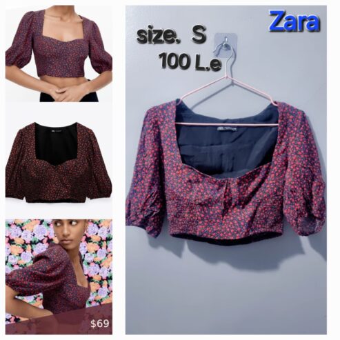 توب استايل هندي من Zara