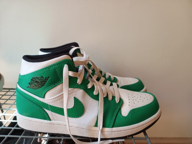 Nike air Jordan Mid 1 – lucky green