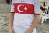 تيشيرت منتخب تركيا الأبيض 2020 مقاس xxl