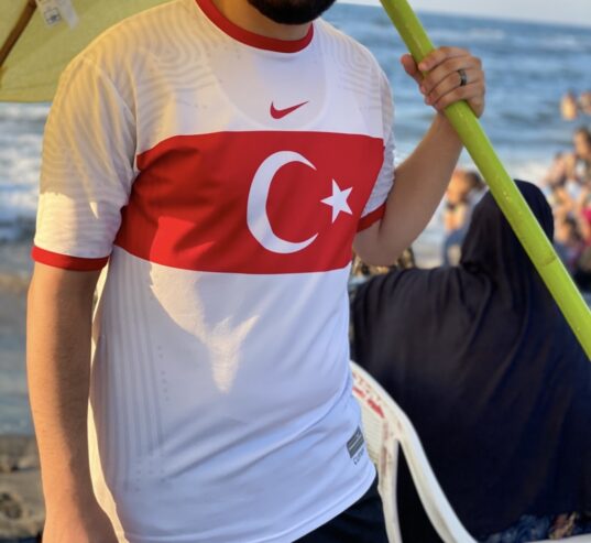 تيشيرت منتخب تركيا الأبيض 2020 مقاس xxl