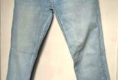 Light Blue Slim Fit Jeans, Bershka