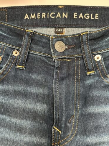 Dark Blue Slim Fit Jeans, American Eagle