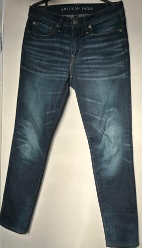 Dark Blue Slim Fit Jeans, American Eagle